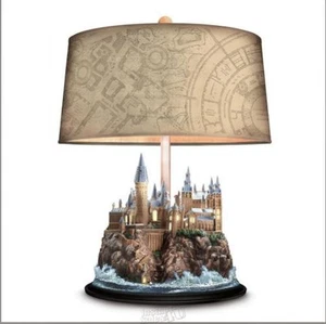 Bradford Exchange Harry Potter Table Lamp with Illuminated Hogwarts Castle 16" - Picture 1 of 9