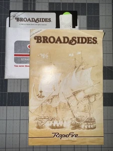 broadsides rapid fire Atari 800 Disk And Manual 1993 - Bild 1 von 3