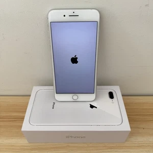 Apple iPhone 8 Plus 64 GB Silver Great Condition Comes With Box - Picture 1 of 14