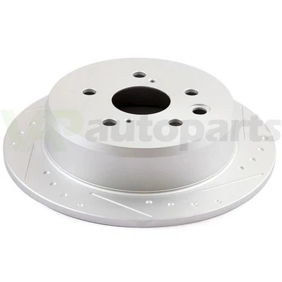 Brake Pads And Rotors Front Rear For Lexus IS250 2.5L 2009-13 Drilled & Slotted Foto 1 de 4