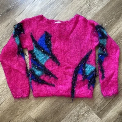 Suéter Mohair Icelandic Designs Mujer Talla S/M Rosa Ropa Artística Foto 1 de 4