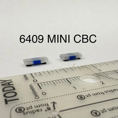 Paquete de 2 mini barra de luz transparente azul claro borde de rueda 1/64 policía bomberos sheriff EMS Foto 1 de 4