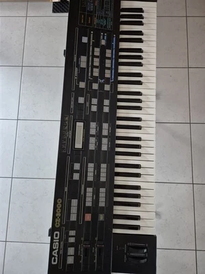 CASIO CZ-3000 Phase Distortion Digital Synthesizer mit Keyboardständer von Casio - Bild 1 von 4