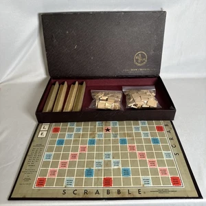1948 Scrabble Board Game From Selchow & Righter Co. N.Y N.Y USA MADE - Bild 1 von 13