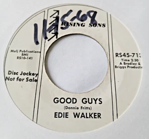 Edie Walker   :  Good Guys   -  Rising Sons Demo   -  60's Northern Soul 45 - Picture 1 of 2
