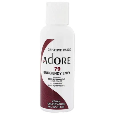 [3 Pack] Adore Semi Permanent Hair Dye Color 4oz [ 079 Burgundy Envy ] - Image 1 of 4
