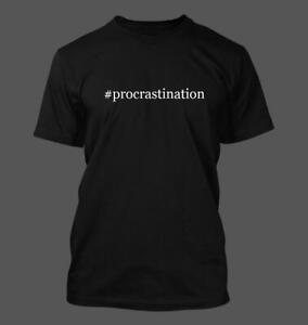 #procrastination - Men's Funny Hashtag T-Shirt NEW RARE
