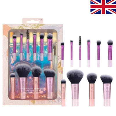 10PCS Real Techniques Makeup Brushes Set Foundation Smooth Blender Sponges Puff