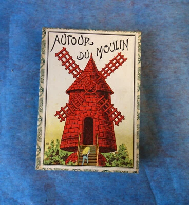 ancien casse tête  type jeux réunis autour du moulin N.K. atlas 1524 - Photo 1/2