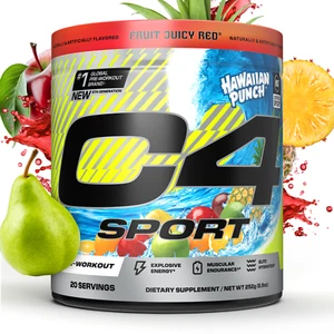 Cellucor C4 Sport Pre-Workout Powder,Hawaiian Punch® Fruit Juicy Red® - Picture 1 of 8