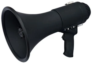 Megafono Speco 16W Deluxe con Sirena e Controllo Volume - #ER370B - Foto 1 di 1