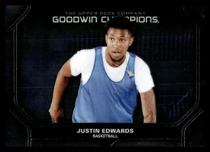 2024 UD Goodwin Champions Platinum 99 Justin Edwards - Baloncesto - Imagen 1 de 2