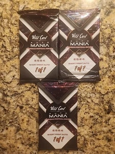 3 Lot 2024 Wild Card Auto Mania 1/1 Autograph Factory Sealed Pack Caleb Williams - Bild 1 von 6