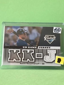 Kevin Kouzmanoff 2009 upper deck UD game jersey patch card - Picture 1 of 1