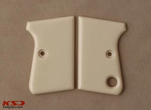 Empuñaduras acrílicas marfil compatibles marca KSD Astra Cub - Imagen 1 de 1