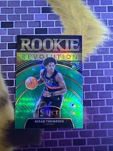 Panini Select Ausar Thompson Rookie Revolution #12 Green Prizm RC 2023-24 - Imagen 1 de 2