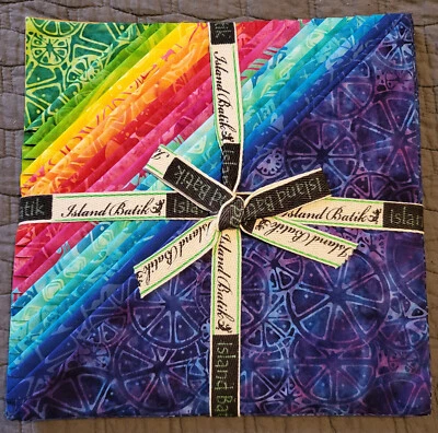 CHEERS! BATIK COCKTAILS ~ 40  10” Squares ~ Layer Cake ~ By Island Batik - Image 1 of 4