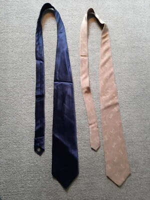 2 Perry Ellis Portfolio Men's Tie lot of 2 Ties 100% silk - Image 1 of 4
