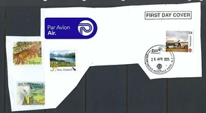 New Zealand Crab lake Gull Concorde stamps on piece. Fine Used. FU. - Picture 1 of 1