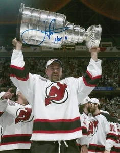 JOE NIEUWENDYK DEVILS FLAMES STARS AUTOGRAPHED SIGNED NHL HOCKEY CUP PHOTO 8X10 - Picture 1 of 1