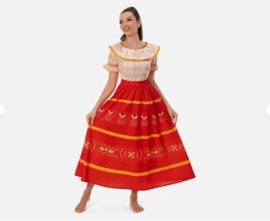 Encanto Dolores Madrigal Cosplay Kostüm Kleid Halloween XXL 2XL - Bild 1 von 3