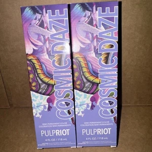 Pulp Riot COSMIC DAZE (Periwinkle) SemiPermanent Direct Hair Color 4oz SET OF 2! - Picture 1 of 3