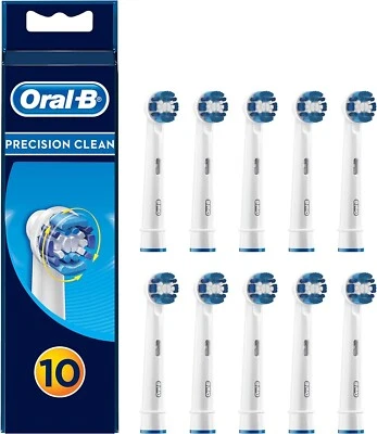 Oral B Precision Clean EB20 Replacement Brush Heads 10 Packs - Image 1 of 3