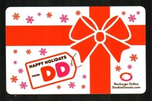 DUNKIN' DONUTS Happy Holidays 2011 Gift Card ( $0 ) - Picture 1 of 1