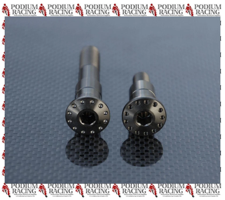 DUCATI BLACK TITANIUM GEAR & REAR BRAKE LEVER PIVOT BOLT 748 916 996 998 - Image 1 of 1