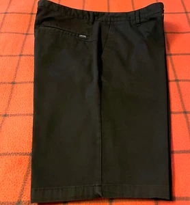 Volcom Men's Size 38 Premium Quality khakis Style Casual Shorts Flat Front - Picture 1 of 5