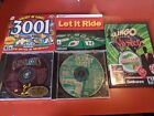 Lot of 5 PC Casino Type Games on CD & DVD-ROMs, Slingo, Slots, Cards 3001+ Games