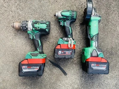 Milwaukee 18v m18 battery adapter to Hitachi / Hikoki Tools, For One Piece