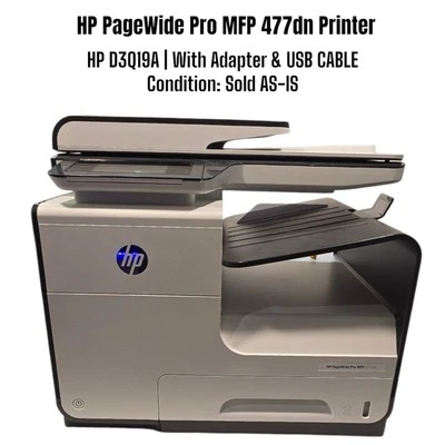 HP PageWide Pro 477dw Printer | AIO | Wi-Fi | Scan/Copy | Read Description - Image 1 of 4