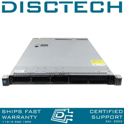 Hewlett Packard ProLiant DL360 G9, Single 2.4GHz 6C, 16GB, SmartArray, 1x 500W - Image 1 of 3