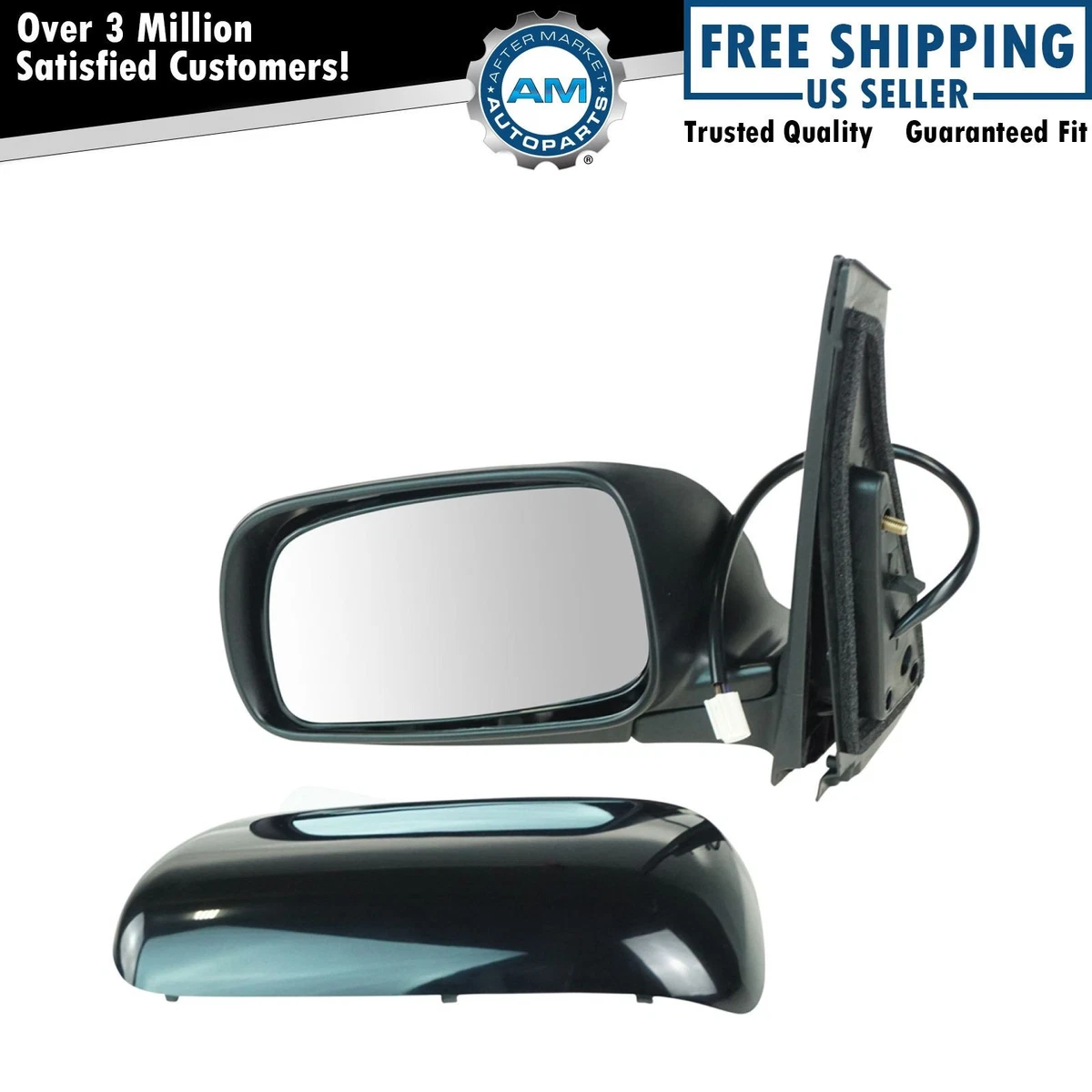 Cristal De Espejo Retrovisor TYC 332-0050-1 - Izquierdo, Convexo, Calefactable, Para VW, Skoda