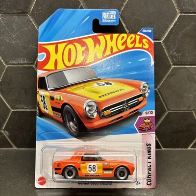 Tarjeta larga Hot Wheels 2025 Case L HONDA S800 RACING RTH regular Treasure Hunt Foto 1 de 4