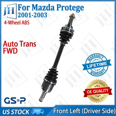 OE Front Left Driver CV Axle Shaft For 2001-2003 Mazda Protege L4 2.0L FWD Auto - Image 1 of 4