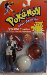 HASBRO POKÉMON TRAINER, JESSE & #23 EKANS, MIT POKÉBALL & BATTLE DISC, NEU - Bild 1 von 2