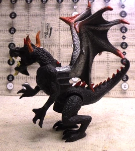 Dragon action figure for medieval knights horses role playing figures 5" black - Bild 1 von 4