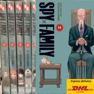 Spy X Family NEU Manga Set Band 1-14 englische Version Comic - schnell DHL - Bild 1 von 16