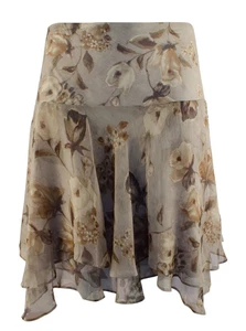 Lauren Ralph Lauren Women's Plus Size Floral Georgette Skirt - Picture 1 of 7