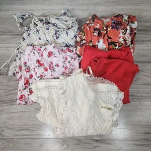 Women's Mini Summer Dresses Size L Lot of 5 - Picture 1 of 11
