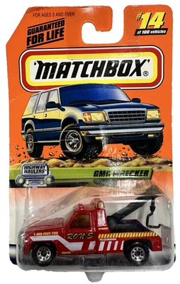 GMC Wrecker Ron’s Matchbox #14 lanzamiento vintage 1999 Foto 1 de 4