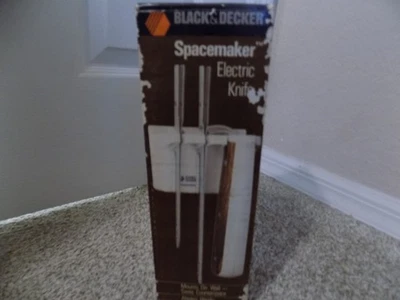 Cuchillo de rebanar eléctrico vintage Black & Decker ligero 2 juegos de cuchillas Foto 1 de 3