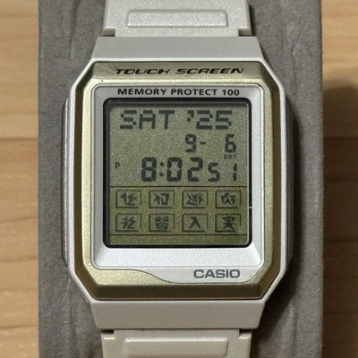 Casio VDB-200 Banco de Datos Pantalla Táctil Protección de Memoria 100 Reloj Digital VDB FUNCIONA Foto 1 de 4