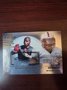 2012 SAGE Next #SA-12 Alfonzo Dennard Silver Foilboard #/30 - Picture 1 of 2