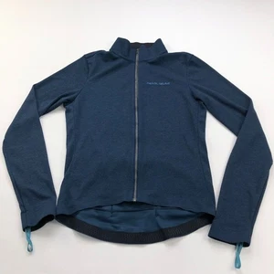 Pearl Izumi Women's Medium Blue Full Zip Mock Neck Long Sleeve Cycling - Picture 1 of 15