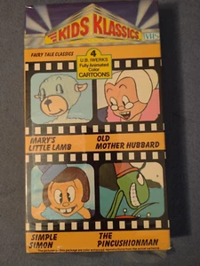 Kids Klassics, Fully Animated Cartoons,  Rare VHS VIDEO Tape MARY'S LITTLE LAMB - Picture 1 of 4