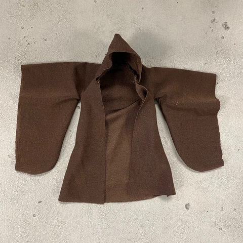 MY-R-MW: 1/12 Jedi Fabric Cloak Robe for 6" Star Wars Mace Windu (No Figure) Cover