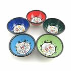 Hand Painted Ceramic Bowls - 5 Pieces Small(8 cm) Bowls